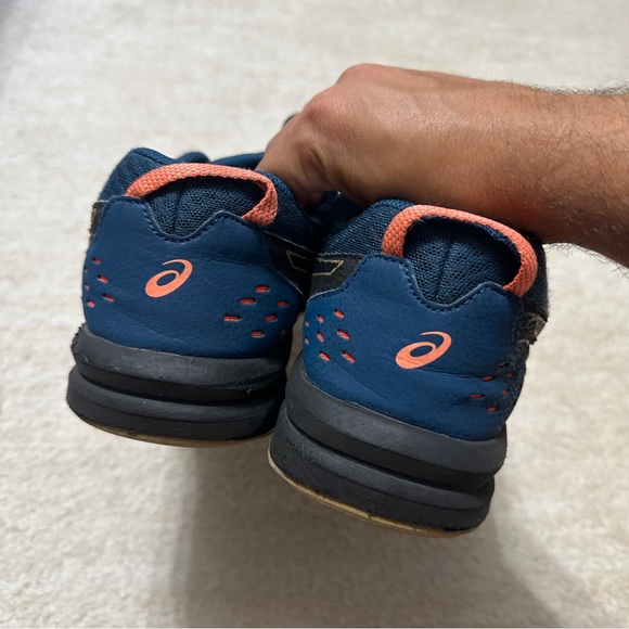 Asics Frequent Trail Men's US 10 Blue Hiking Shoe Sneaker 1011A034 - Picture 7 of 10